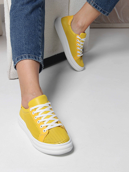 картинка Кеды ED'ART 127.Lusi22'w. Желтый от интернет магазина