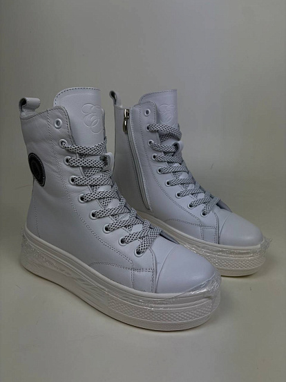 картинка Ботинки ED'ART 215.warm'w. белый уценка от интернет магазина