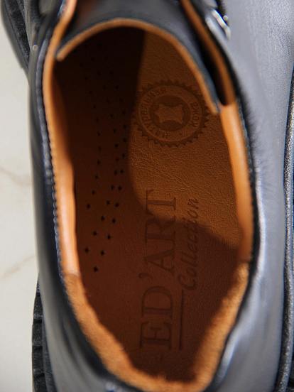 картинка Туфли полуботинки ED'ART 202.чанки'bl. black от интернет магазина