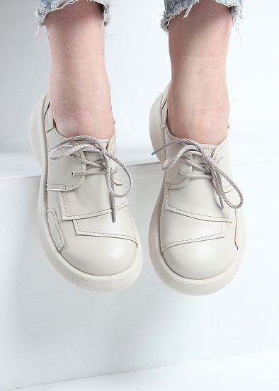 картинка Полуботинки туфли ED'ART 205.927'be. бежевый от интернет магазина