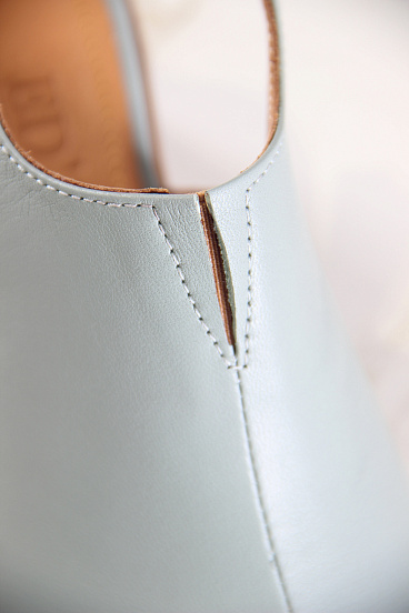 картинка Босоножки ED'ART 5133.23663'be. Авокадо лион+коричневый от интернет магазина