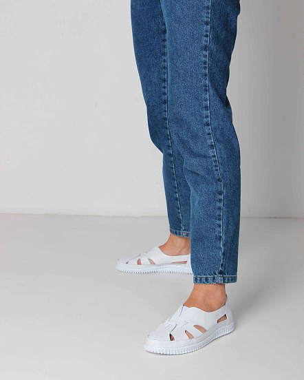 картинка Слипоны ED'ART 116.8000'w. white от интернет магазина