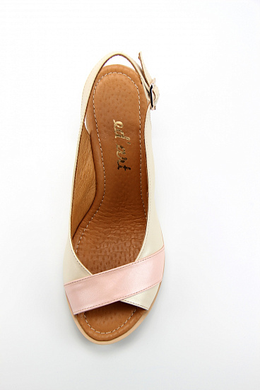 картинка Босоножки ED'ART 6007.624'be.biege/pearl от интернет магазина