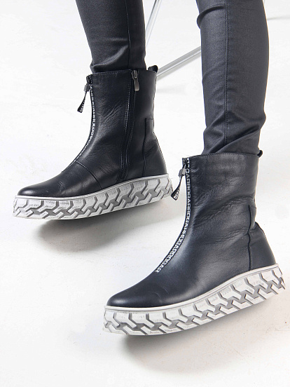 картинка Ботинки ED'ART 365.L.iceberg'w. black от интернет магазина