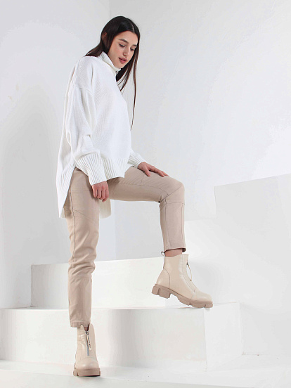 картинка Ботинки ED'ART 330.21074ka. Бежевый капучино от интернет магазина