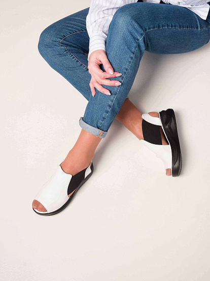 картинка Босоножки ED'ART 3024.9132'bl. Белый от интернет магазина