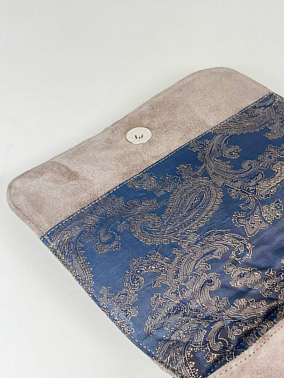 картинка Сумка-клатч ED'ART s04.капучино замша от интернет магазина