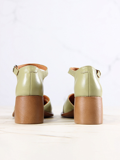 картинка Босоножки ED'ART 5032.23663'be.Олива от интернет магазина