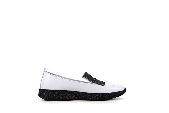 картинка Лоферы ED'ART 118.157'bl. white от интернет магазина