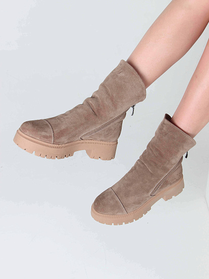 картинка Ботинки ED'ART 233.2094'br. коричневый капучино от интернет магазина