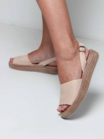 картинка Босоножки ED'ART 1057.2530'be. бежевый от интернет магазина