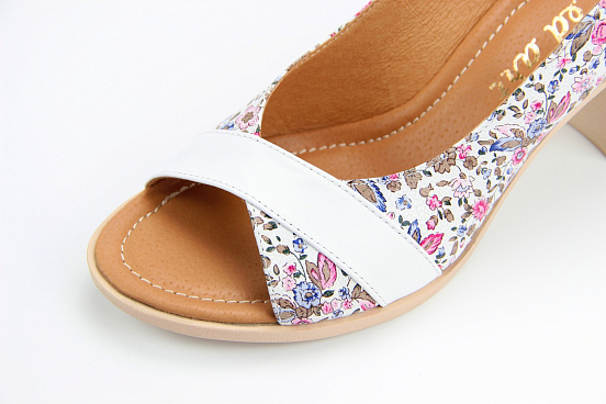 картинка Босоножки ED'ART 6007.624'be.flowers от интернет магазина