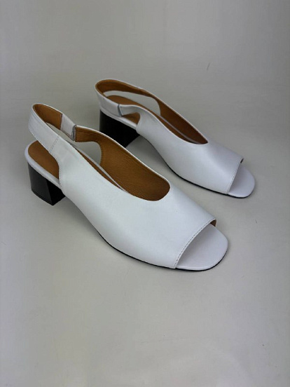 картинка Босоножки ED'ART 4001.767'bl. Белый уценка от интернет магазина