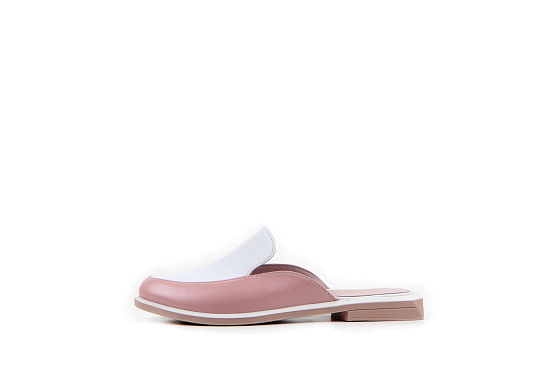 картинка Мюли ED'ART 1070.Viсtoria'be. pink-white от интернет магазина