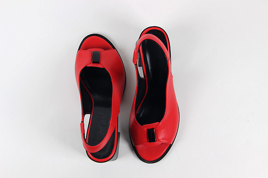 картинка Босоножки ED'ART 7020.23653'bl. red от интернет магазина