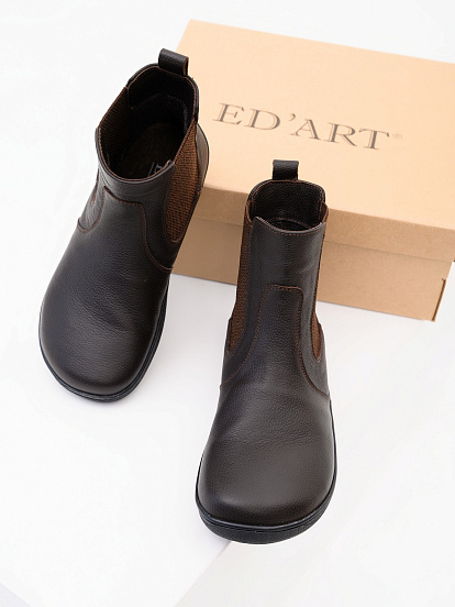 картинка Челси босоногие ED'ART 366.NATA'bl.Темно-коричневая оттима от интернет магазина