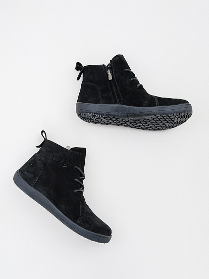 картинка Босоногие ботинки ED'ART 352.K.NATA'bl.Черная замша от интернет магазина