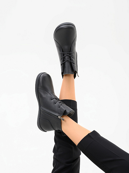 картинка Босоногие ботинки  ED'ART 352.NATA'bl.Черный флоттер от интернет магазина