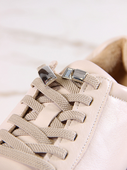 картинка Кеды босоногие ED'ART 189.асти'br.Бежевый стар пудра от интернет магазина