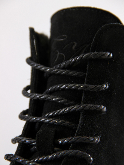 картинка Босоногие ботинки  ED'ART 351.NATA'bl.Черная замша от интернет магазина