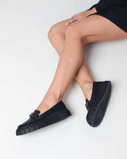 картинка Лоферы туфли ED'ART 145.91505'bl.Black от интернет магазина