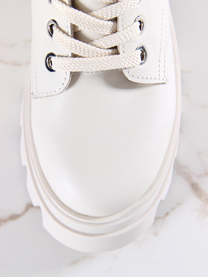 картинка Ботинки ED'ART 329.зиплайн'be. бежевый от интернет магазина