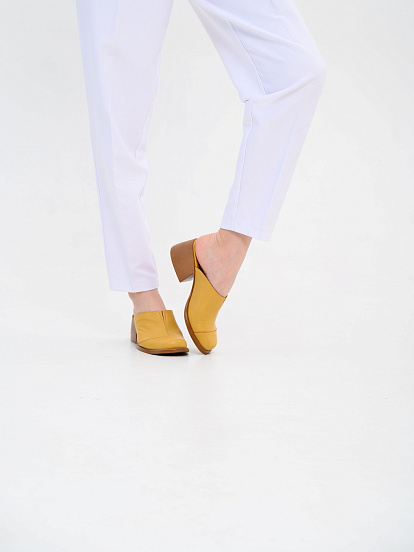 картинка Сабо ED'ART 5132.23663'br. Тыква лион+коричневый от интернет магазина