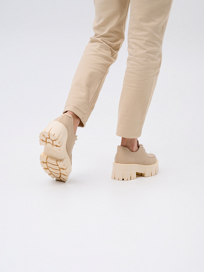 картинка Туфли полуботинки ED'ART 202.90200'm.Бежевый от интернет магазина