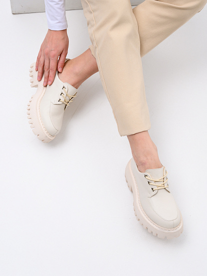 картинка Туфли полуботинки ED'ART 202.14728'be. Бежевый-3 от интернет магазина