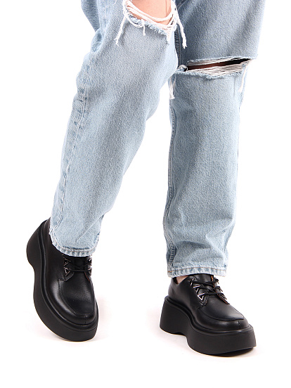 картинка Туфли полуботинки ED'ART 202.261'bl. black R от интернет магазина