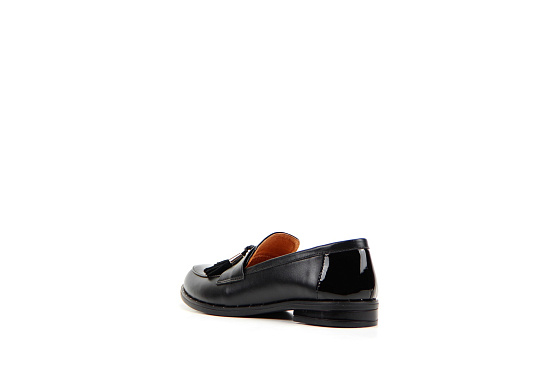 картинка Лоферы ED'ART 117.madonna'9g.black+laq от интернет магазина