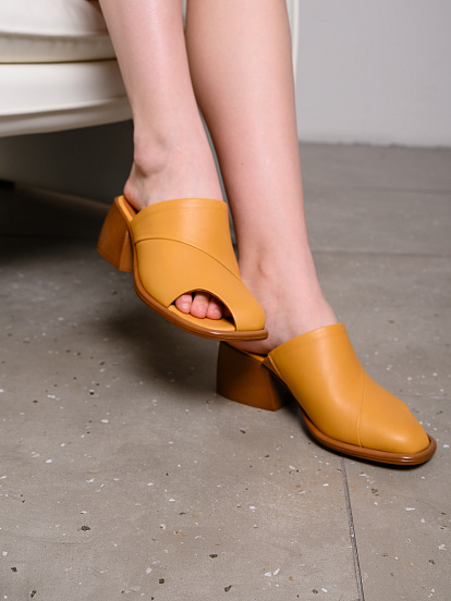 картинка Сабо ED'ART 5300.23663'be. Тыква лион+коричневый от интернет магазина