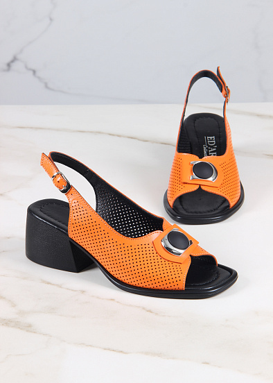 картинка Босоножки ED'ART 5030p.23663'bl. оранжевый от интернет магазина