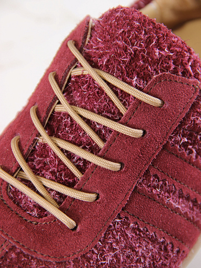 картинка Босоногие кеды ED'ART 184.nata'br.Бордовая замша+бордовый джангл от интернет магазина