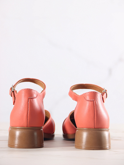 картинка Босоножки ED'ART 3032.25294'br. Коралл от интернет магазина