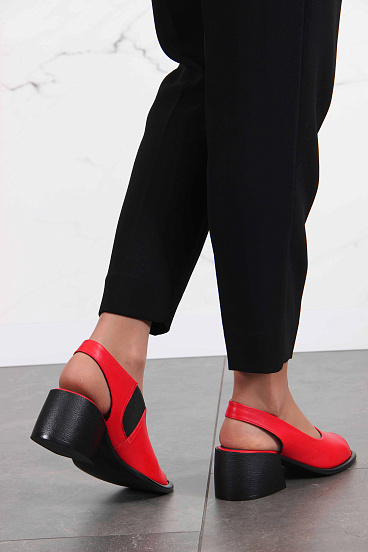 картинка Босоножки ED'ART 4011.23663'bl. Красный от интернет магазина