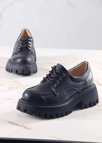 картинка Туфли полуботинки ED'ART 204.14728'bl. черный от интернет магазина