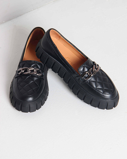 картинка Лоферы туфли ED'ART 145.91505'bl.Black от интернет магазина