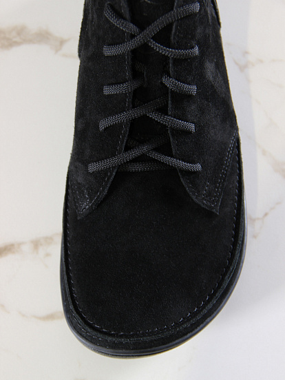 картинка Босоногие ботинки  ED'ART 210.NATA'bl.Черная замша от интернет магазина