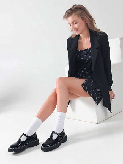 картинка Туфли полуботинки ED'ART 1004.5151 'bl. Черный от интернет магазина