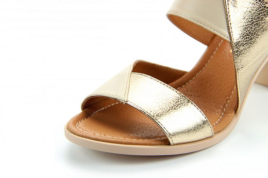 картинка Босоножки ED'ART 6003.624'be.gold/beige от интернет магазина