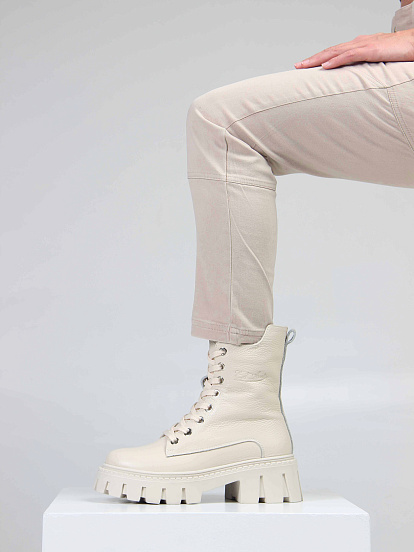 картинка Ботинки ED'ART 346.чанки'be. Бежевый макс от интернет магазина