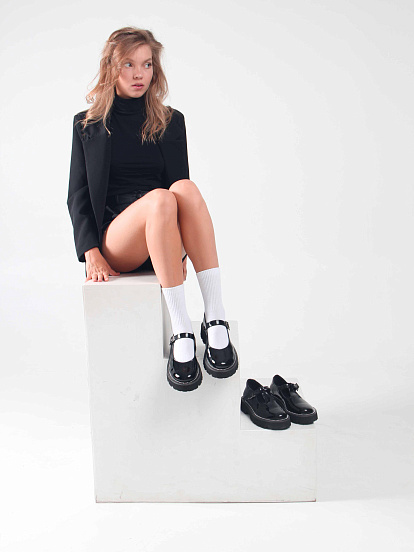 картинка Туфли полуботинки ED'ART 1003.5151'bl.Черный от интернет магазина