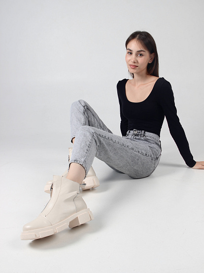 картинка Ботинки ED'ART 330.21074'm.Бежевый от интернет магазина