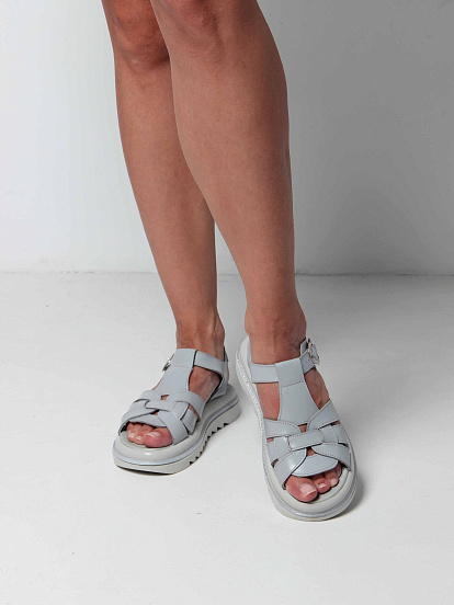 картинка Босоножки ED'ART 2028.2525'gr. Серый от интернет магазина