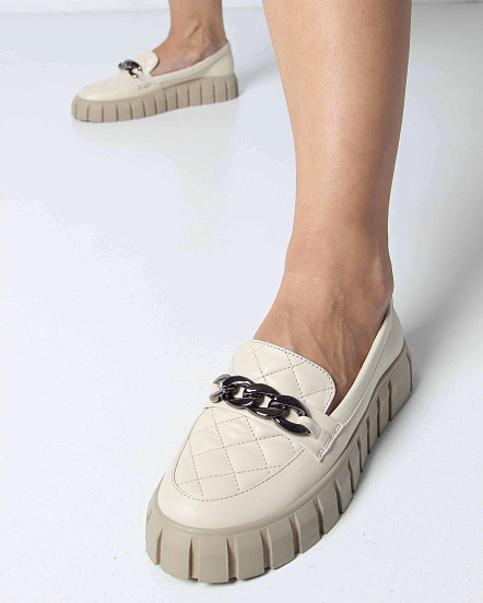 картинка Лоферы туфли ED'ART 145.91505'be.Beige от интернет магазина