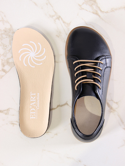 картинка Кеды босоногие ED'ART 182.асти'br.Черный стар от интернет магазина