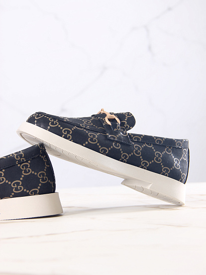 картинка Лоферы туфли ED'ART 172.1841'be. черный гуччи от интернет магазина