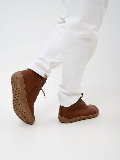 картинка Босоногие ботинки  ED'ART 352.NATA'br.Коньяк от интернет магазина