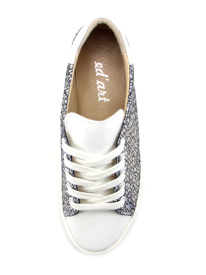 картинка Кеды ED'ART 131.143. Белый-энгерек R от интернет магазина